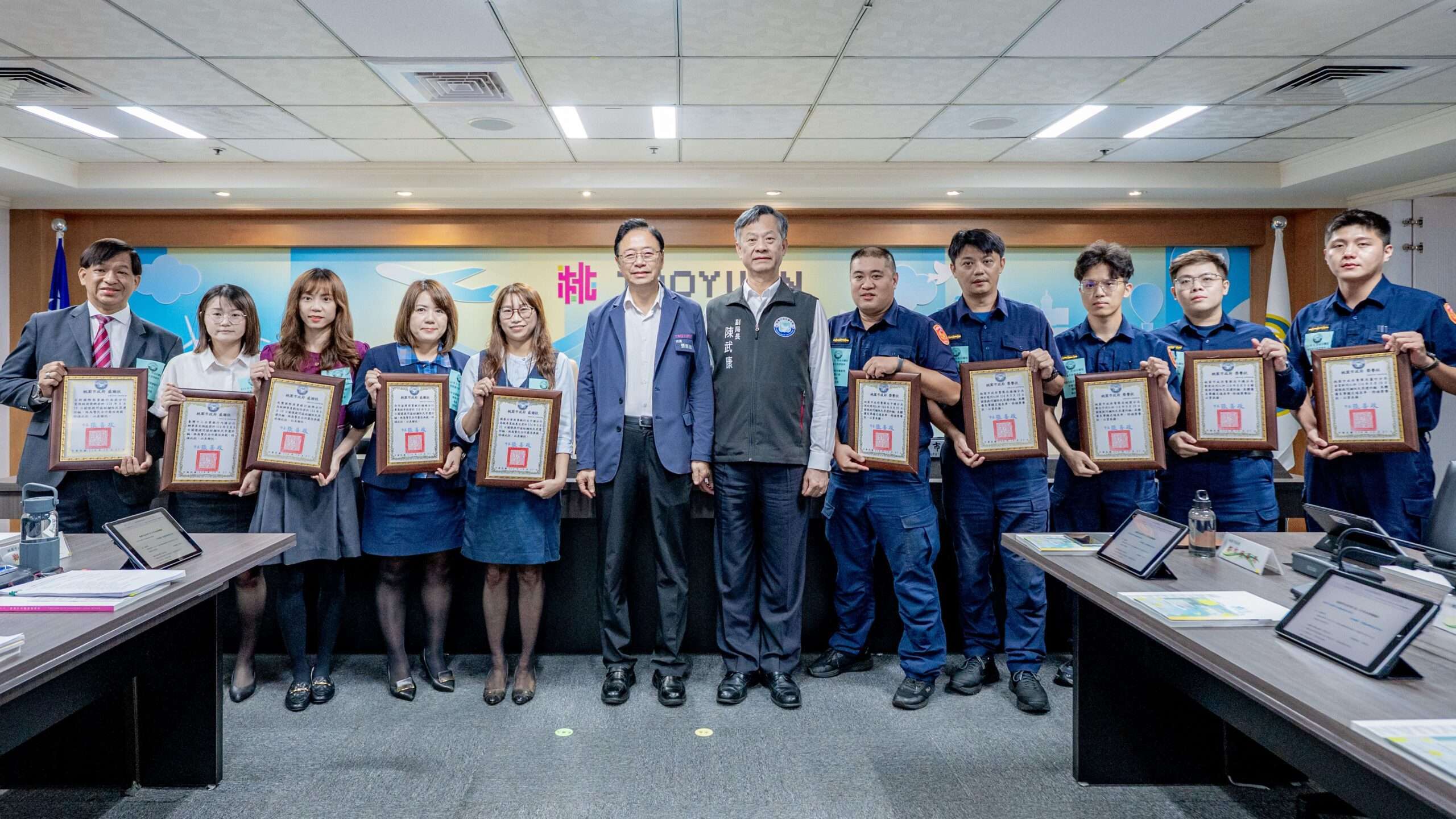 成功擋下逾4千萬詐騙！張善政表揚15有功人員 盼打造「無詐城市」