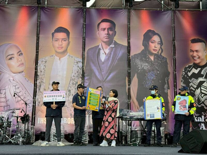 印尼移工專場演唱會，桃園警宣導這2件事