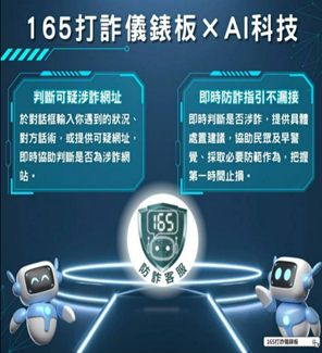 越聊越心動，先查165再行動－話術丟給 AI防詐客服，詐騙無所遁形