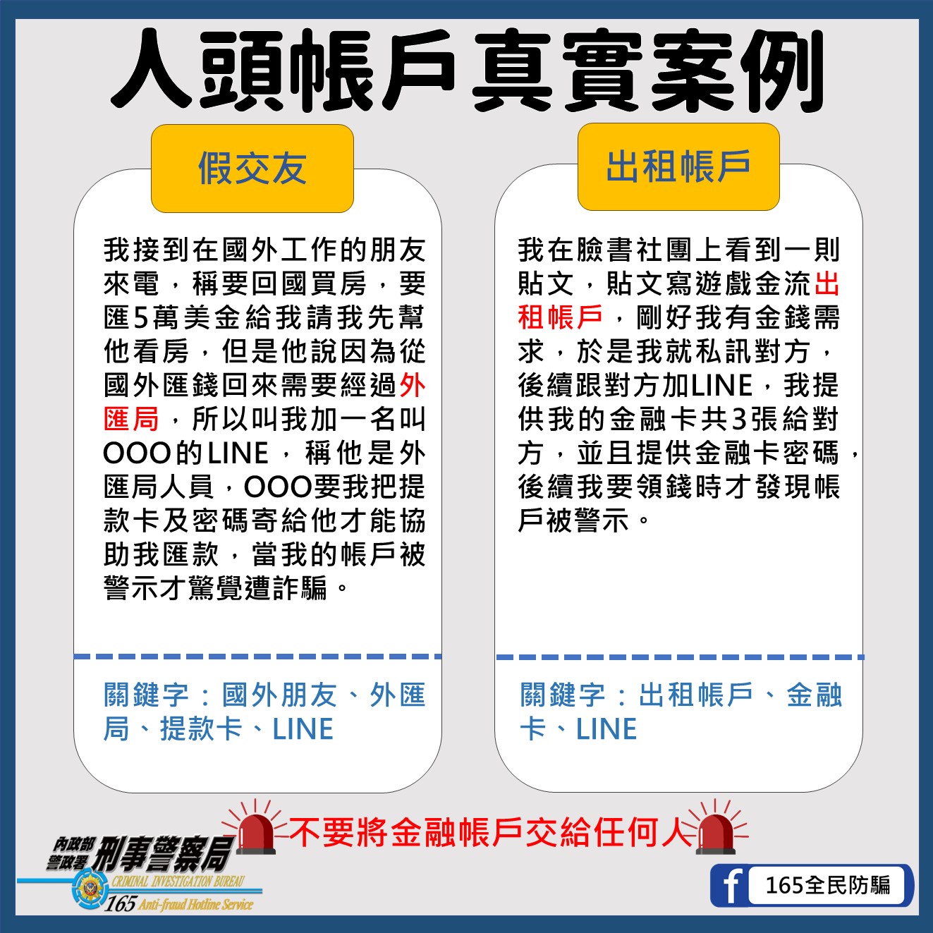 詐騙集團怎麼取得金融卡(存摺)? 小心變成詐欺幫助犯! - 常見詐騙手法介紹- 識詐專區(新聞、手法、影片、海報) - 桃園市政府警察局